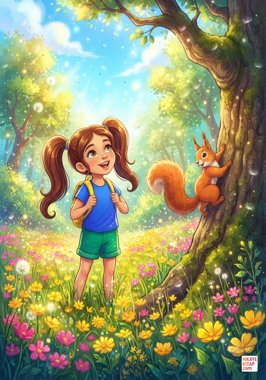 Naz ve Küçük Ormanın Sesi Sayfa 8 görseli