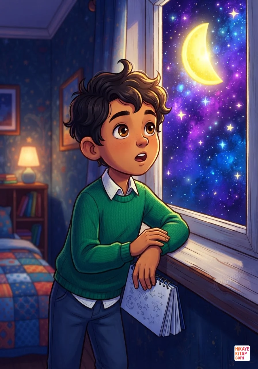 Umut ve Küçük Astronomi Günlüğü Sayfa 3 görseli