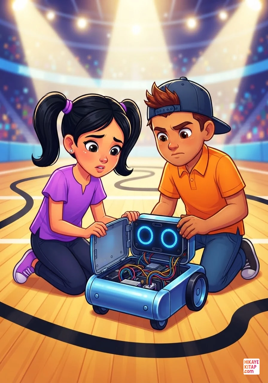 Berke ve Küçük Robot Yarışması Sayfa 9 görseli