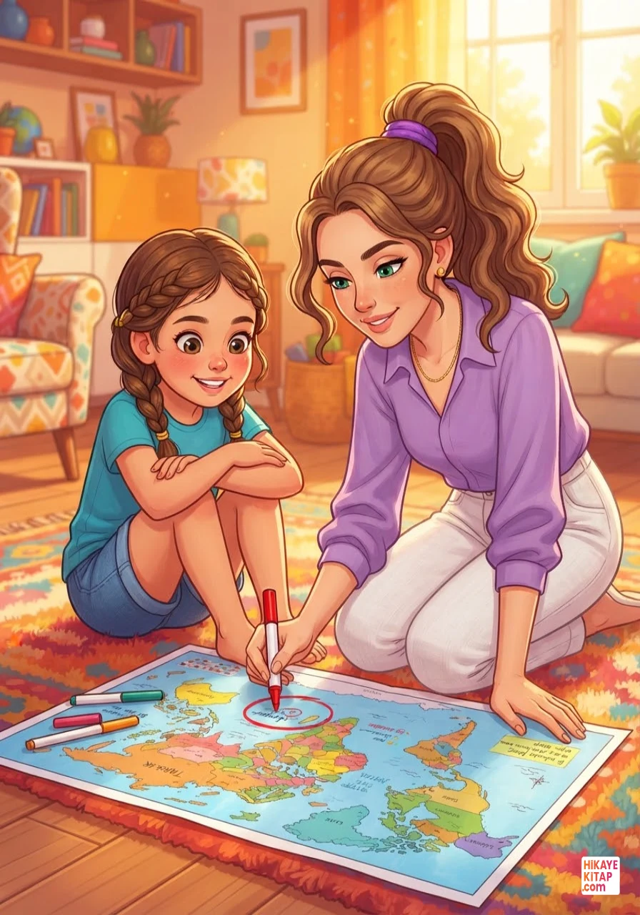 Melis ve Küçük Bisiklet Haritası Sayfa 4 görseli