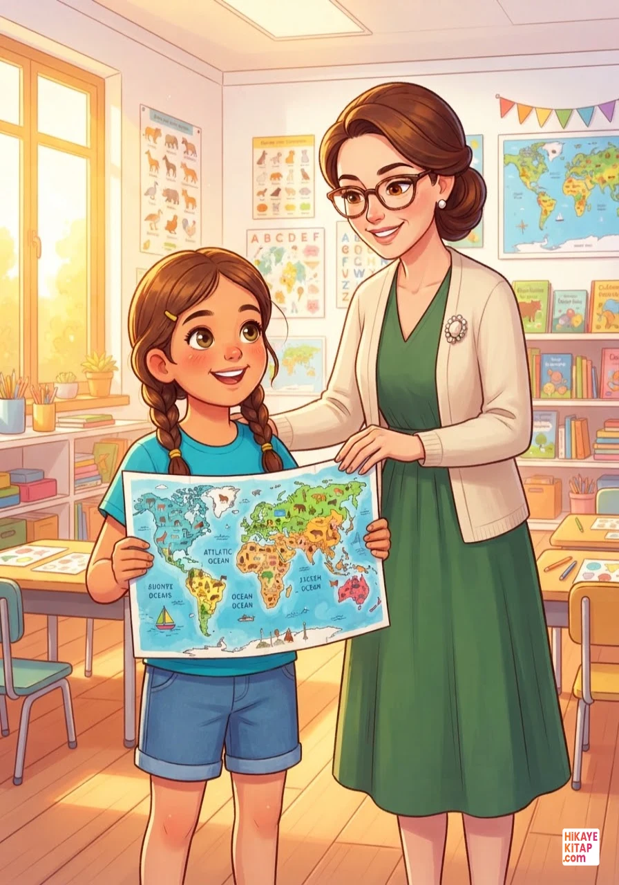 Melis ve Küçük Bisiklet Haritası Sayfa 9 görseli