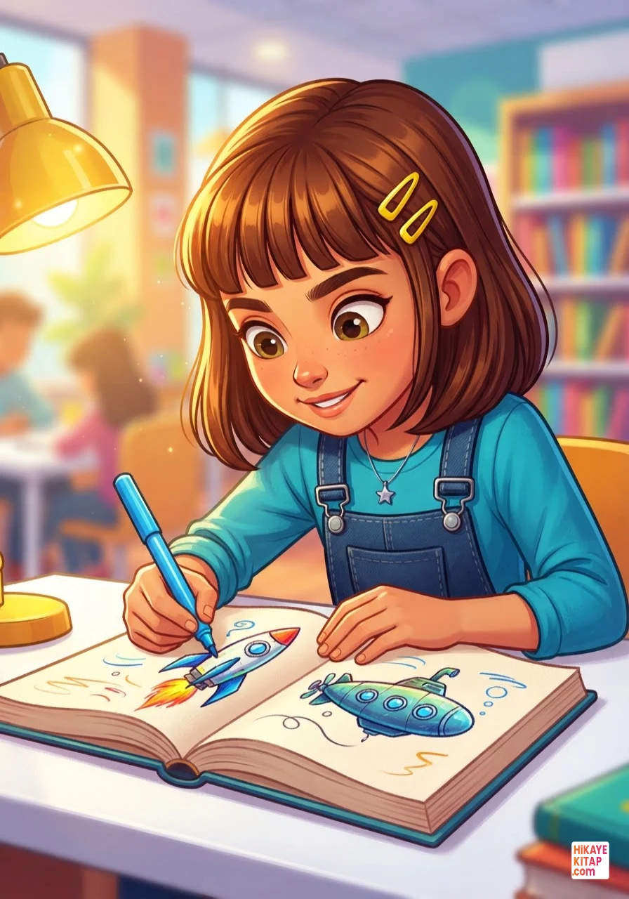 İrem ve Küçük Mucizevi Kitap Sayfa 6 görseli