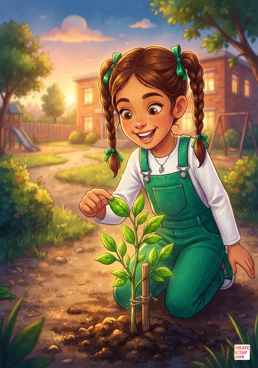 Selin ve Küçük Dostluk Ormanı Sayfa 10 görseli