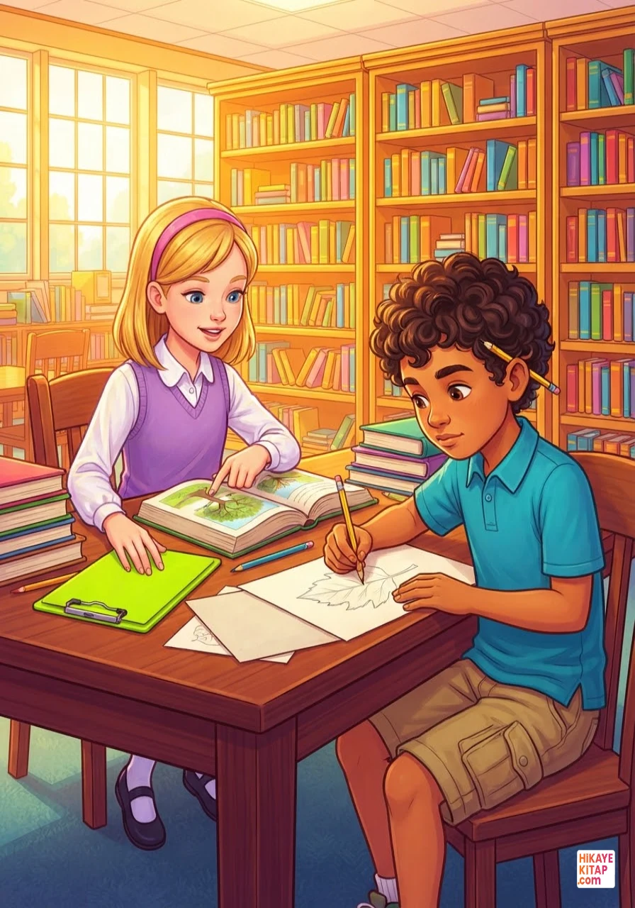 Selin ve Küçük Dostluk Ormanı Sayfa 3 görseli