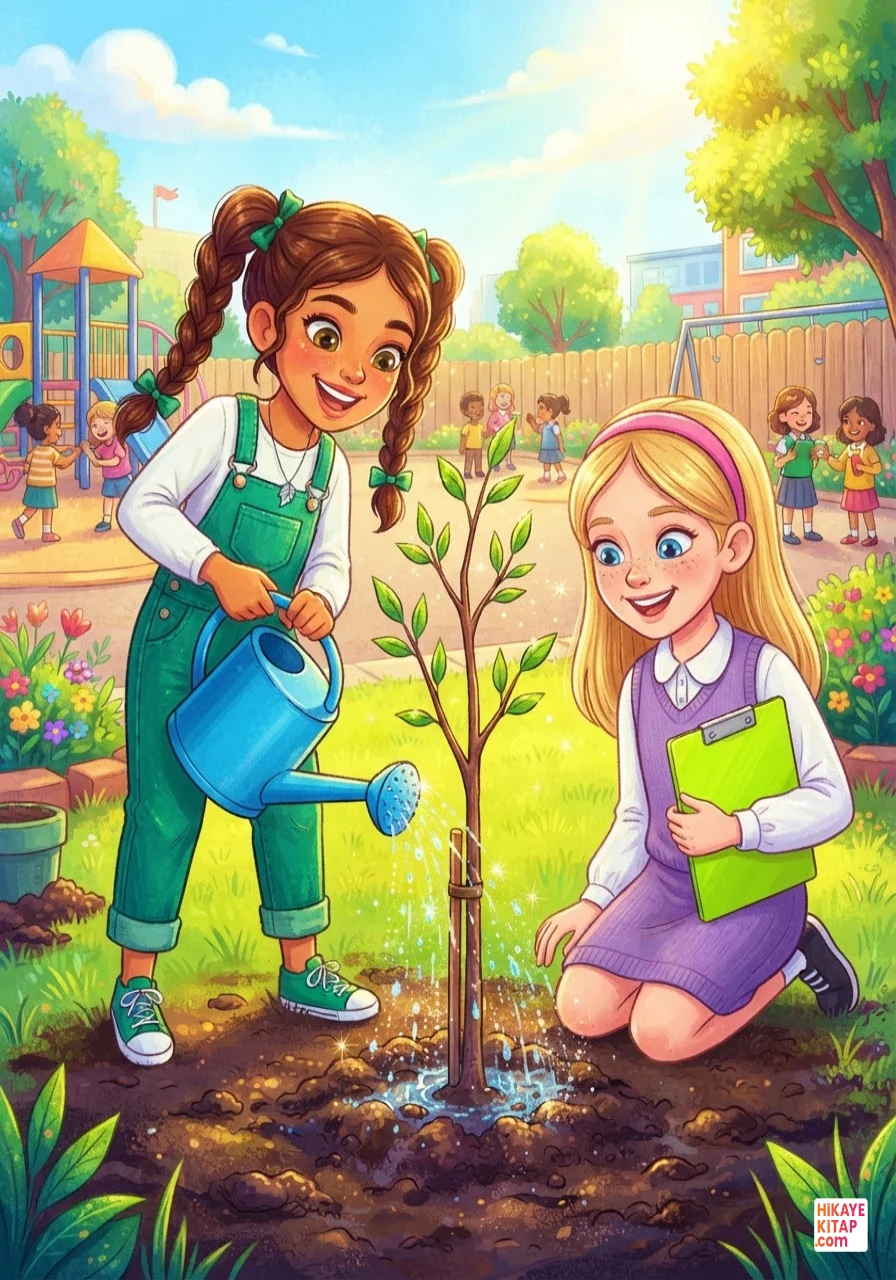 Selin ve Küçük Dostluk Ormanı Sayfa 8 görseli