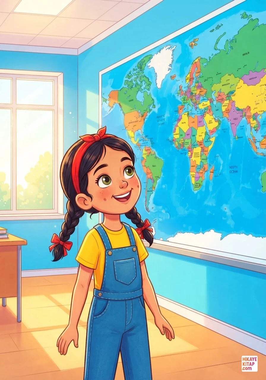 Merve ve Küçük Dünya Haritası 1 görseli