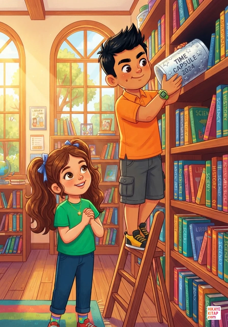 Beren ve Küçük Zaman Kapsülü Sayfa 11 görseli
