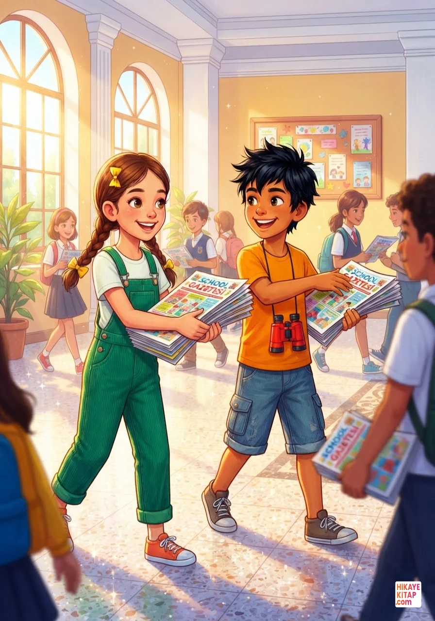 Aylin ve Küçük Doğa Gazetesi Sayfa 9 görseli
