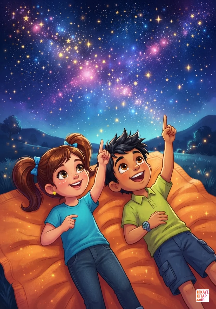 Defne ve Küçük Yıldızlı Gece Sayfa 3 görseli