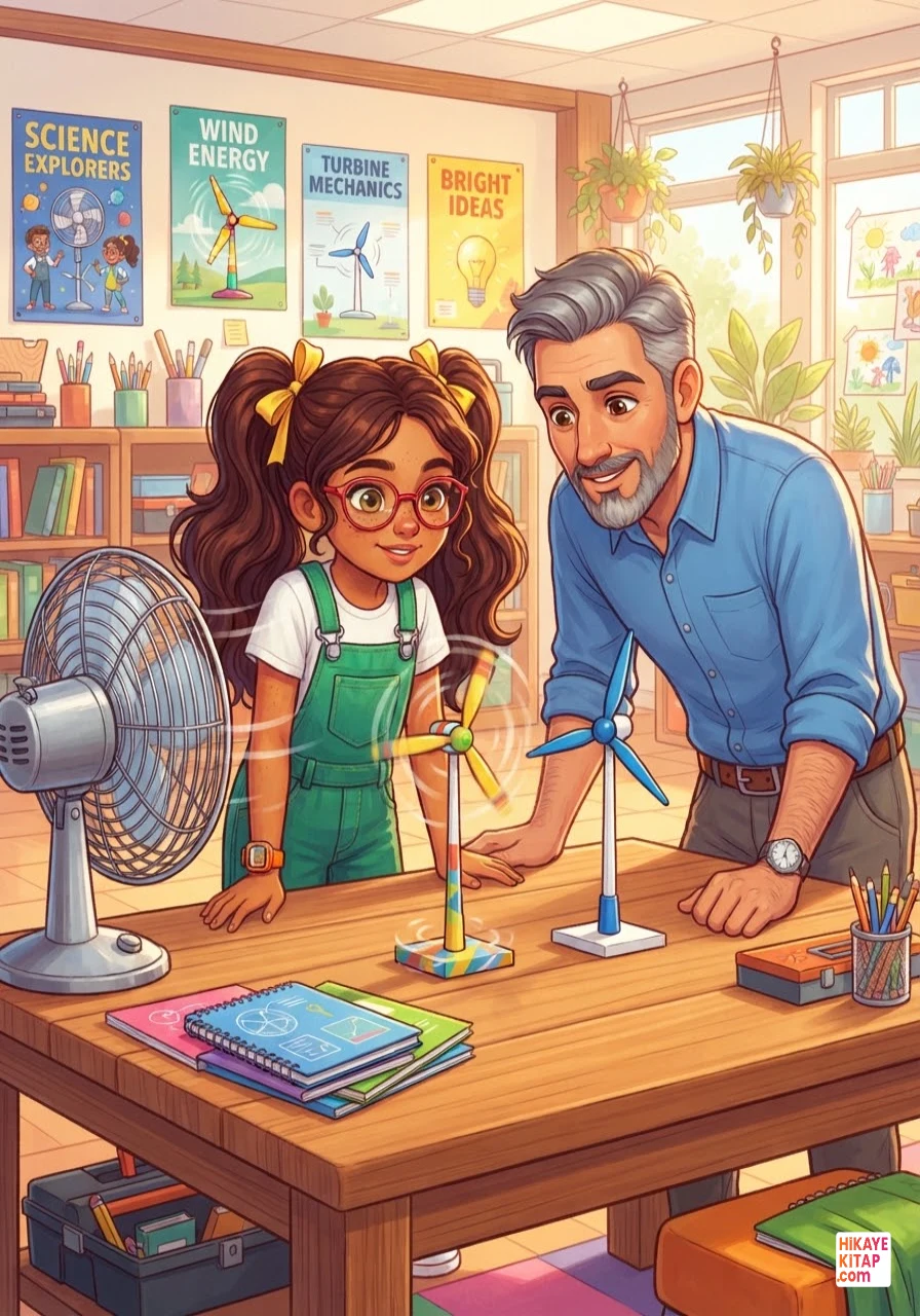 Elif ve Küçük Rüzgâr Değirmeni Sayfa 5 görseli