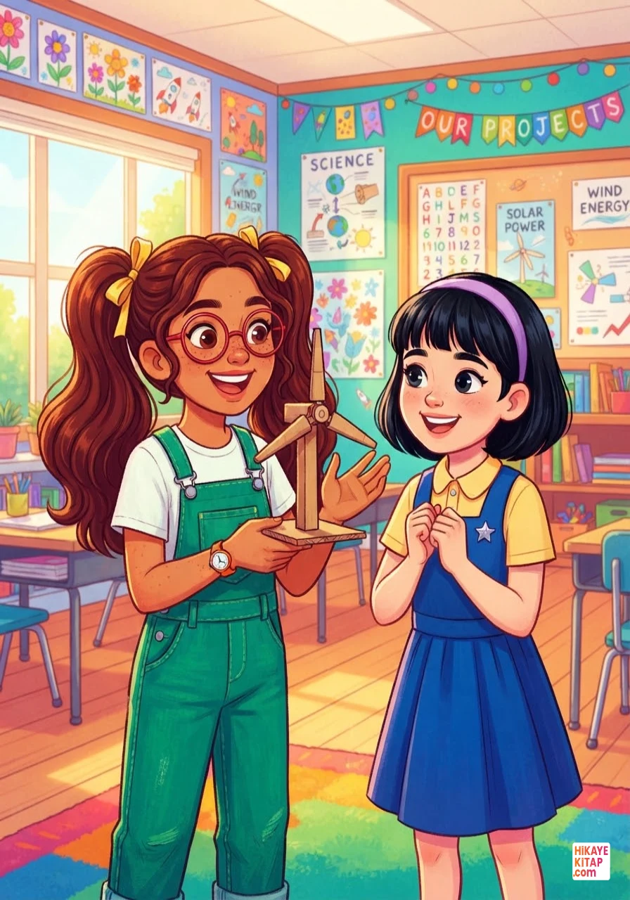 Elif ve Küçük Rüzgâr Değirmeni Sayfa 9 görseli