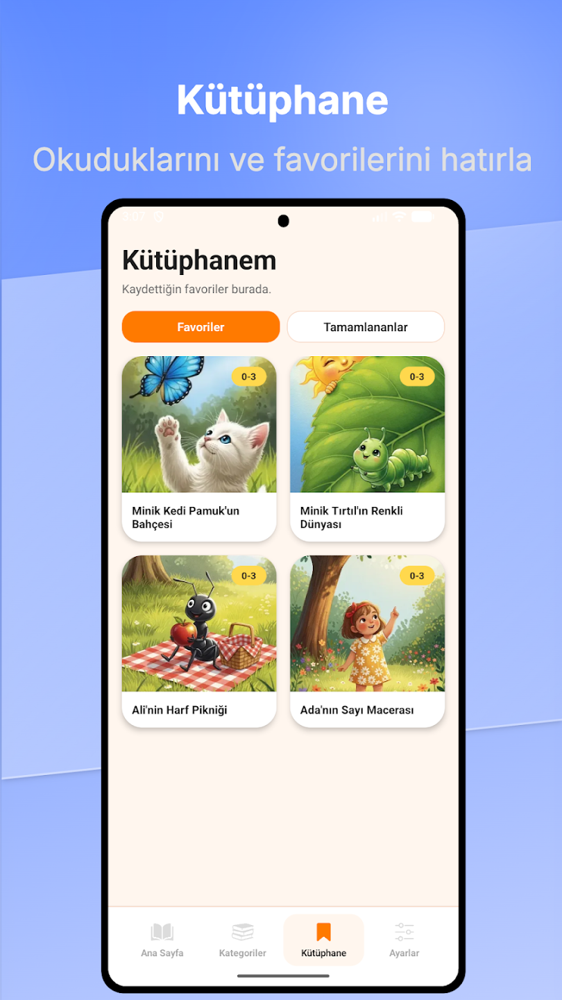 Hikaye Kitabı Android Ekran 5