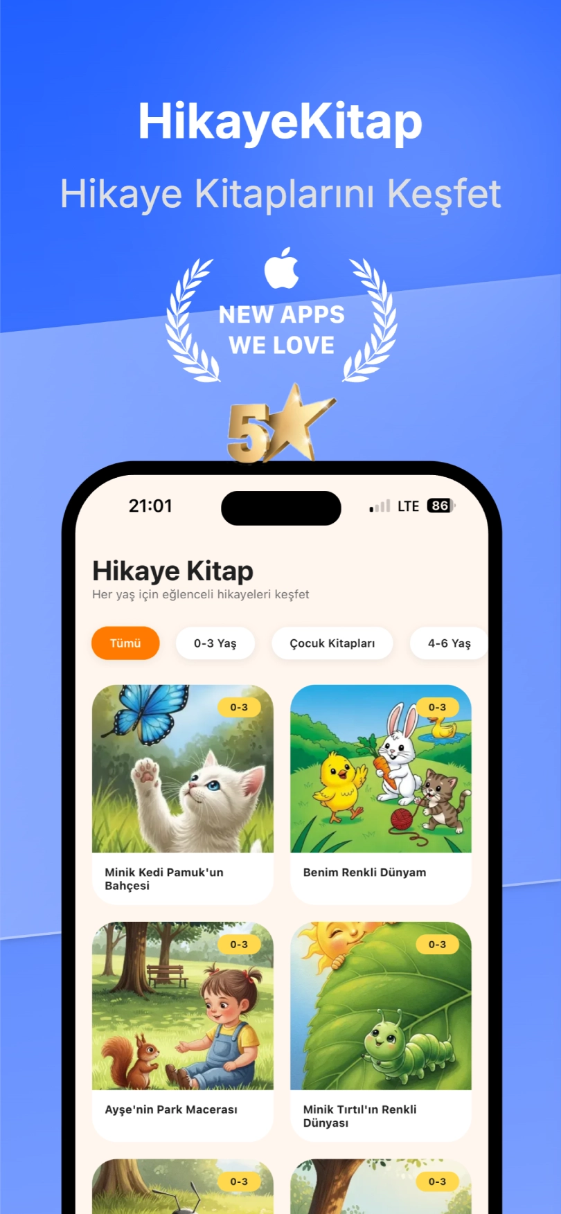 Hikaye Kitabı Ekran 1