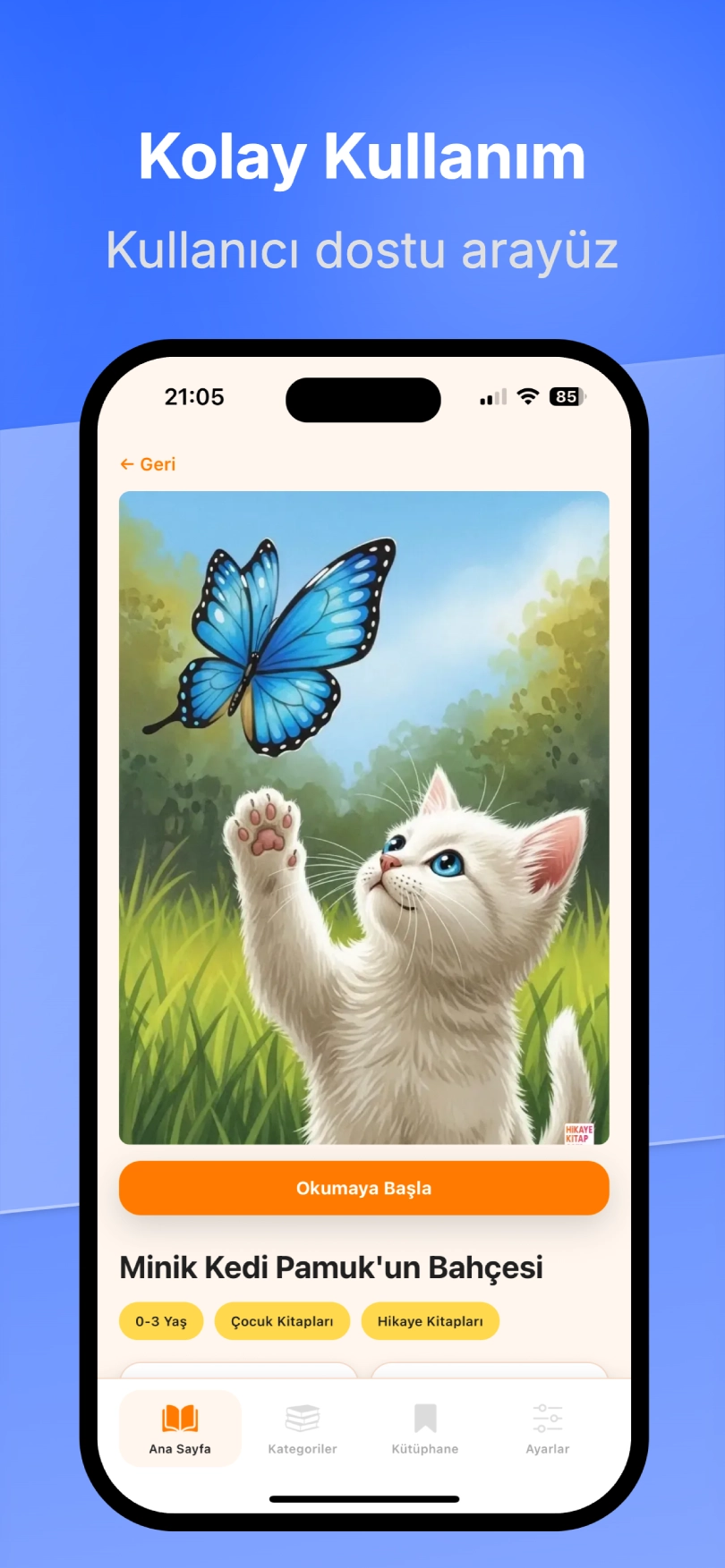 Hikaye Kitabı Ekran 2