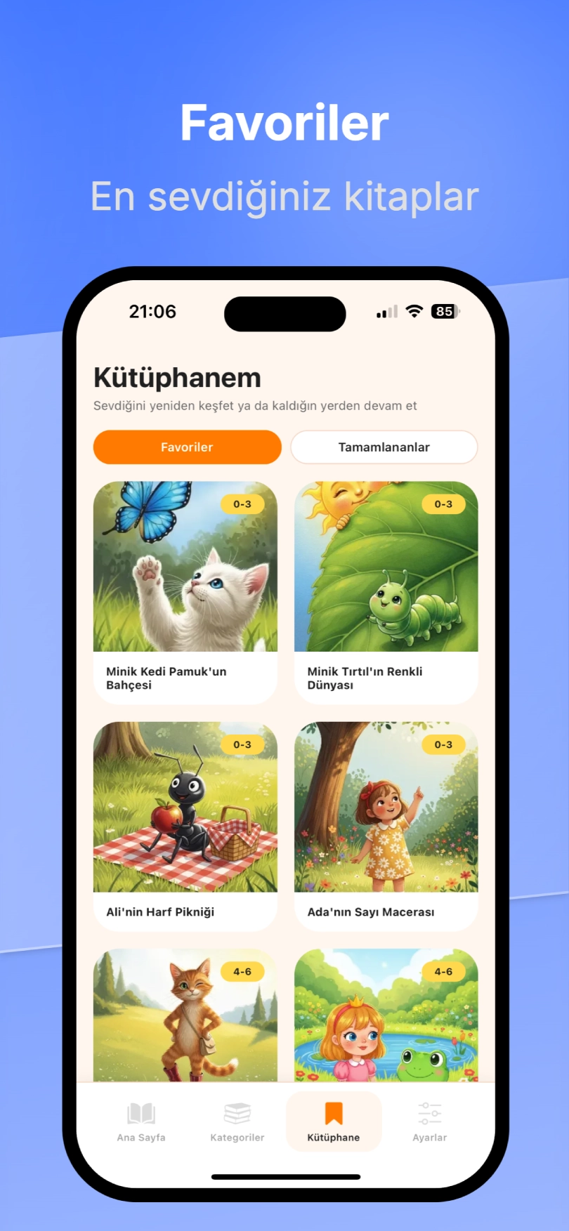 Hikaye Kitabı Ekran 5