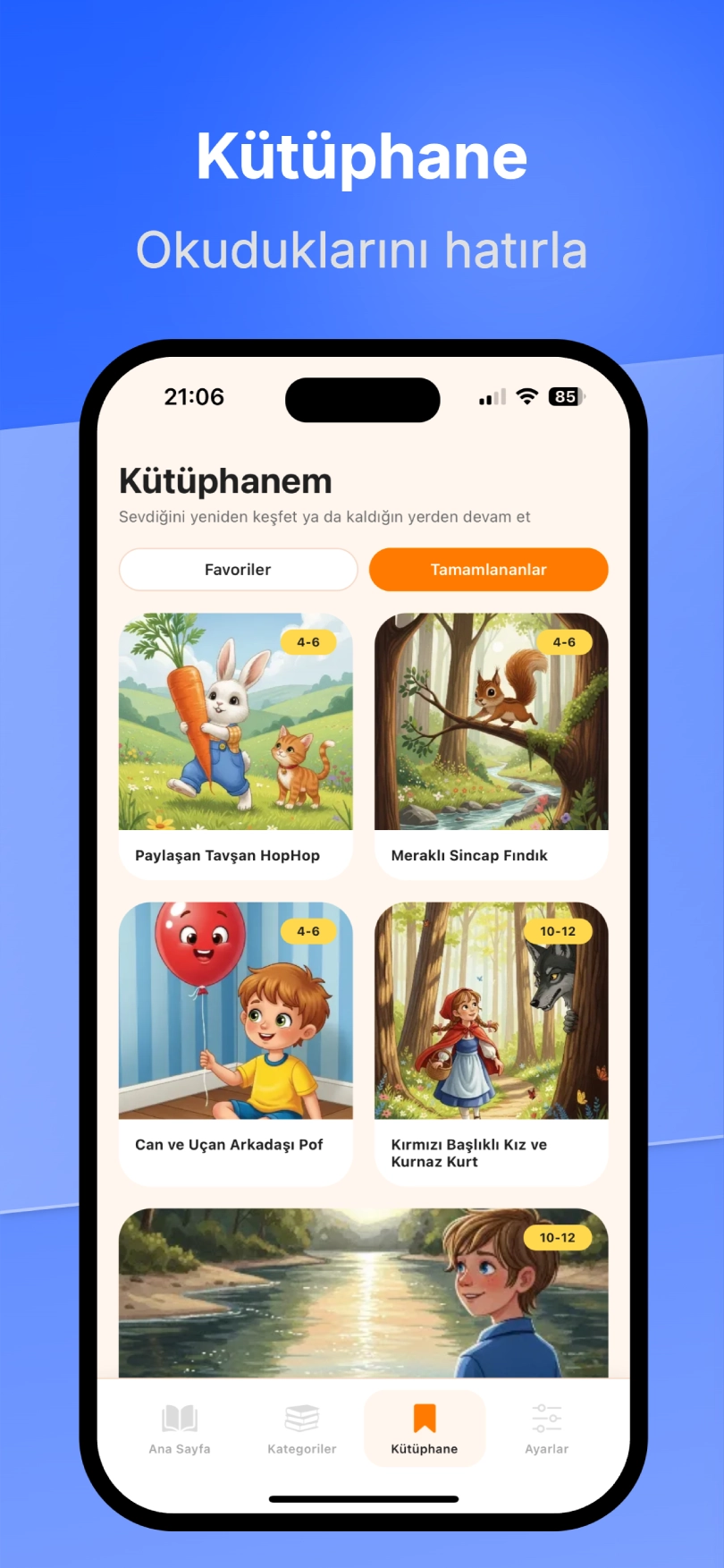 Hikaye Kitabı Ekran 6